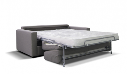 Slaapbank / bedbank Promo Taupe