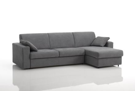 Slaapbank Bruno met longchair - 15-17 cm matrasdikte.