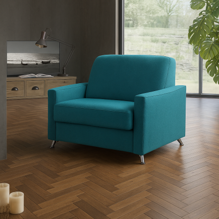 Slaapstoel - bedstoel  Brooklyn 17cm matrasdikte